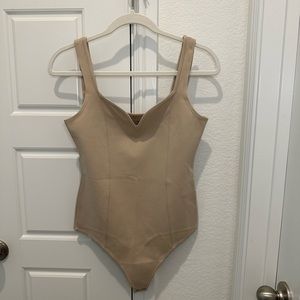 Tan bodysuit - new with tags